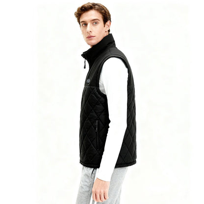 LITEGUEST Dual - Control Heated Vest – 17 - Zone USB Heated Winter Vest - WILKYs