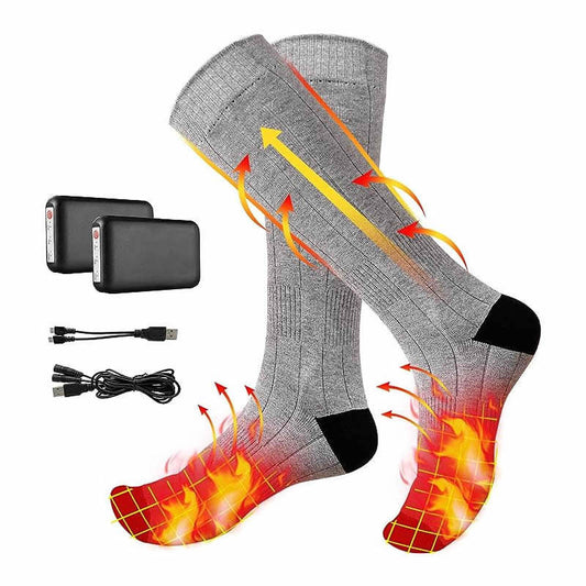 LITEGUEST Heated Leg Warmers – USB Electric Socks for Winter Outdoors - WILKYs