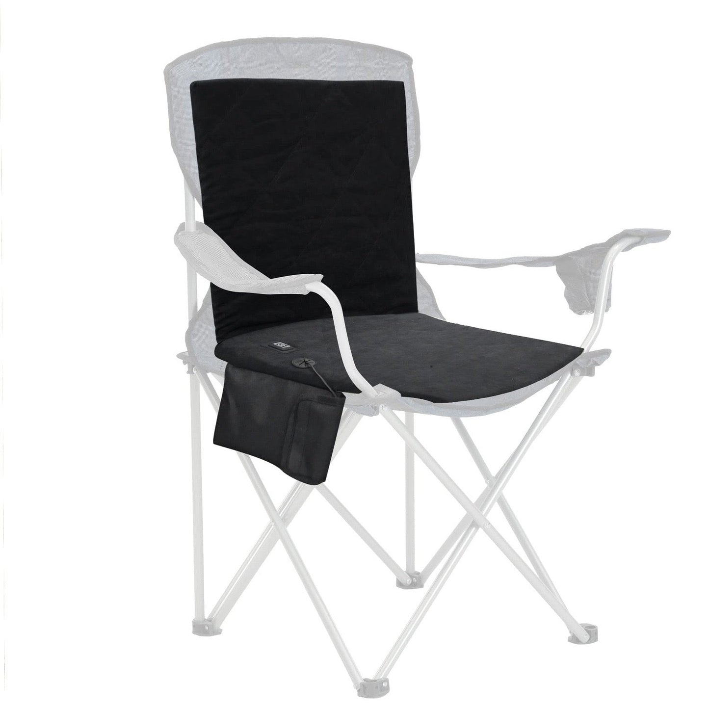 LITEGUEST Heated Outdoor Seat Cushion with Backrest – Warm for Camping - WILKYs