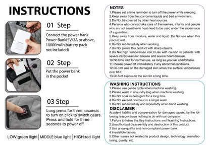 LITEGUEST Heated Outdoor Seat Cushion with Backrest – Warm for Camping - WILKYs