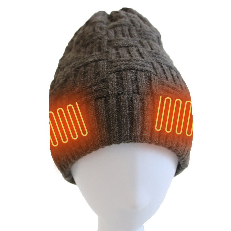 LITEGUEST Heated Thermal Hat – USB - Powered Winter Headgear - WILKYs