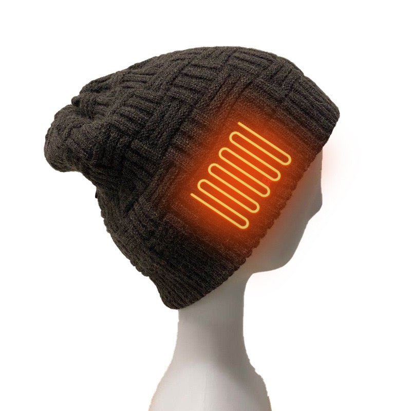 LITEGUEST Heated Thermal Hat – USB - Powered Winter Headgear - WILKYs