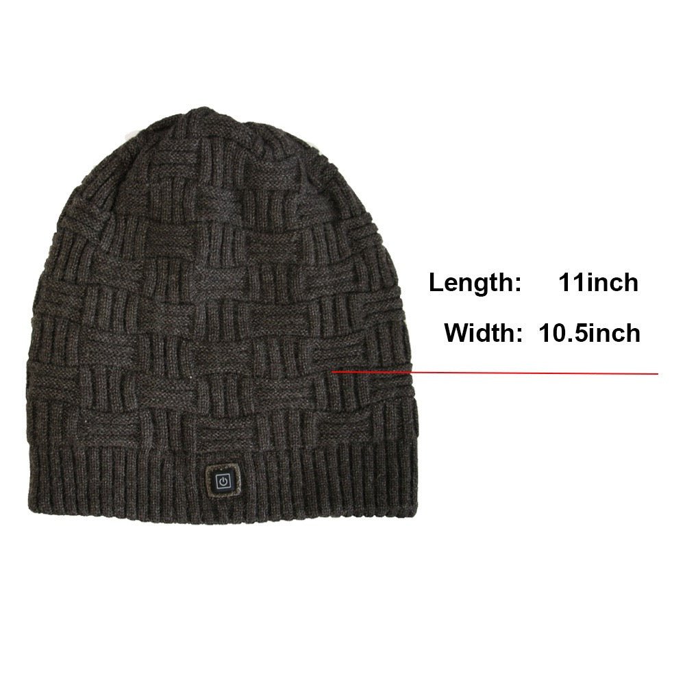LITEGUEST Heated Thermal Hat – USB - Powered Winter Headgear - WILKYs