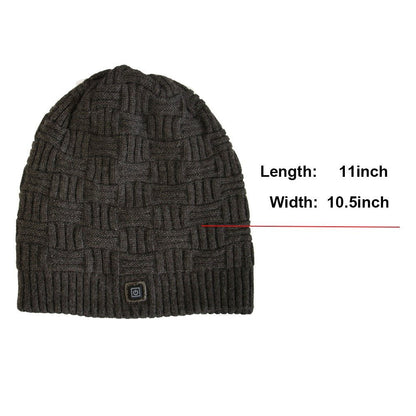 LITEGUEST Heated Thermal Hat – USB - Powered Winter Headgear - WILKYs