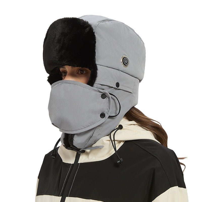 LITEGUEST Heated Trapper Hat – USB Rechargeable Winter Hat for Outdoor - WILKYs
