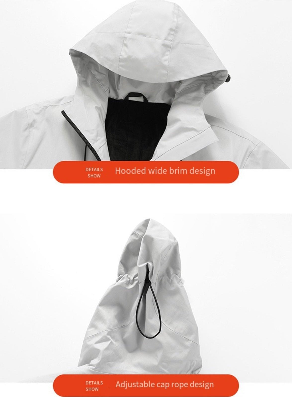 LITEGUEST Ski Waterproof 5 - Zone Heated Jacket – USB Heated Winter Coat - WILKYs