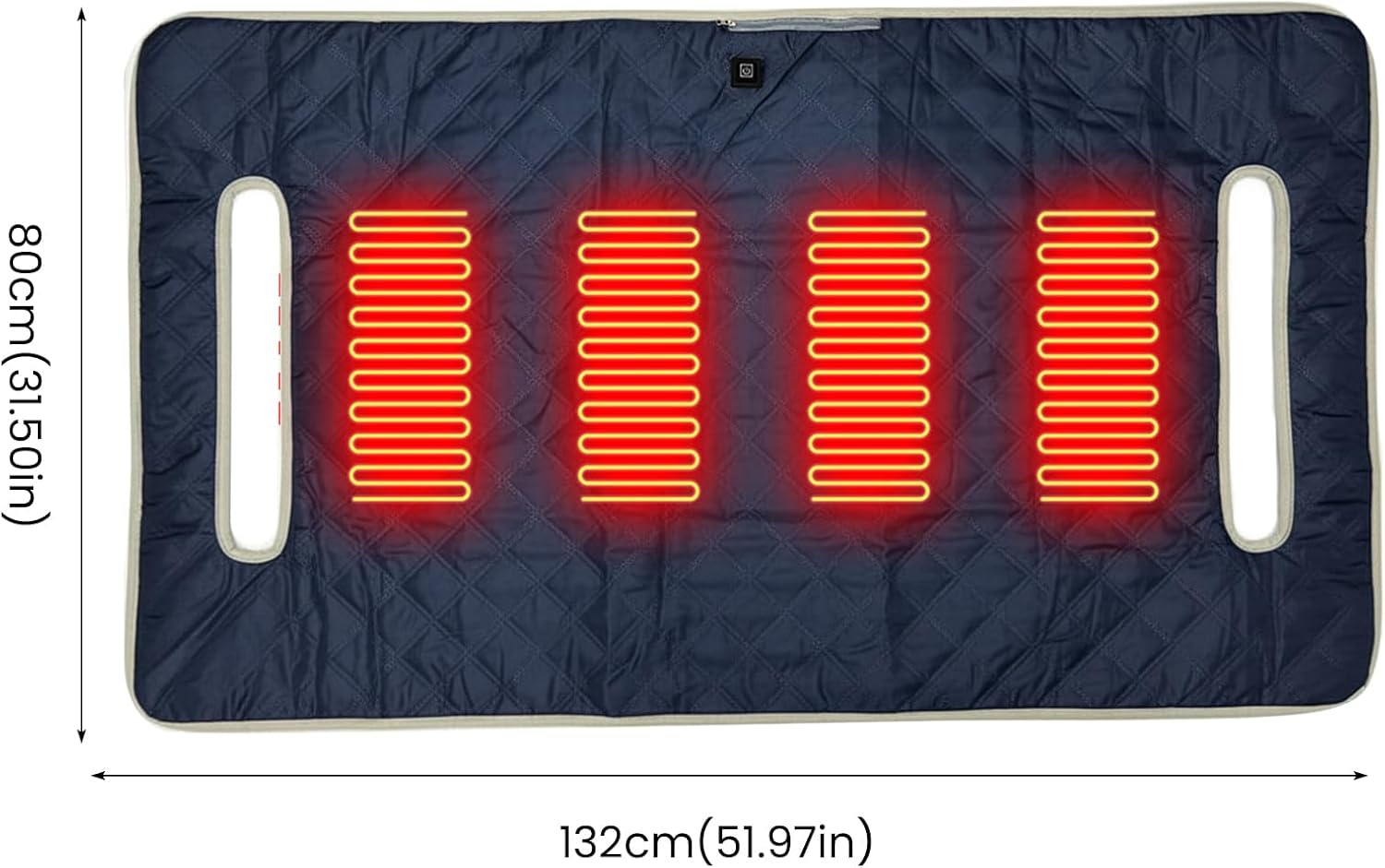 LITEGUEST USB Heated Golf Cart Seat Cushion Winter Warmth Essential - WILKYs