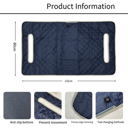 LITEGUEST USB Heated Golf Cart Seat Cushion Winter Warmth Essential - WILKYs