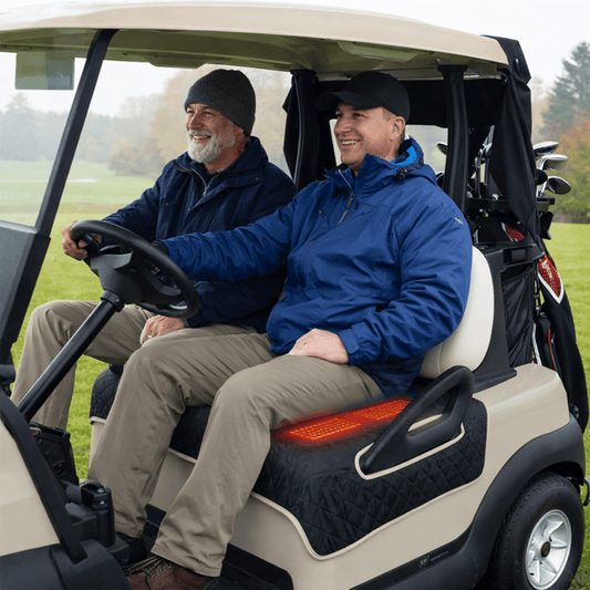 LITEGUEST USB Heated Golf Cart Seat Cushion Winter Warmth Essential - WILKYs