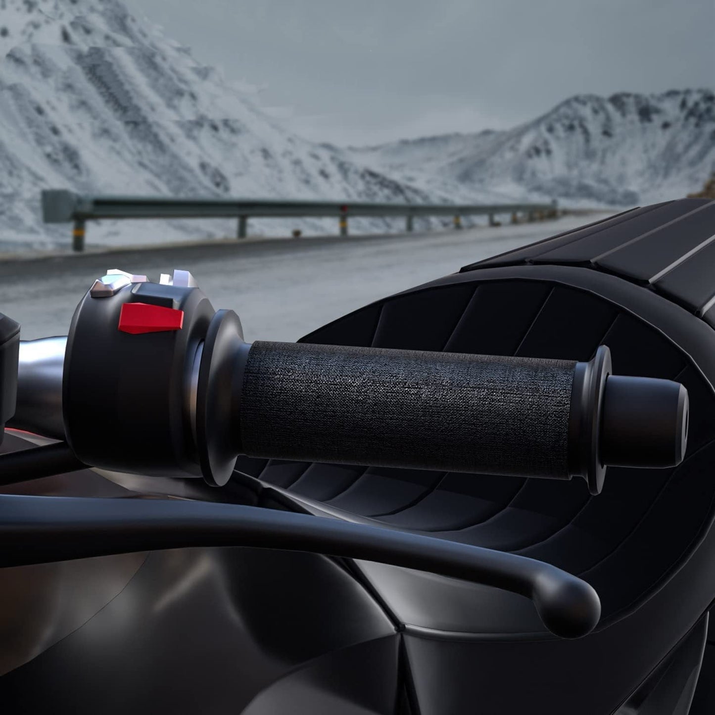 LITEGUEST USB Heated Handlebar Mitts – Winter Riding Warmth - WILKYs