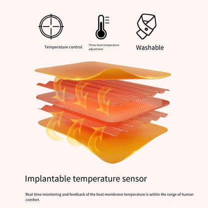 LITEGUEST USB Heated Neck Scarf – Winter Outdoor & Travel Comfort - WILKYs