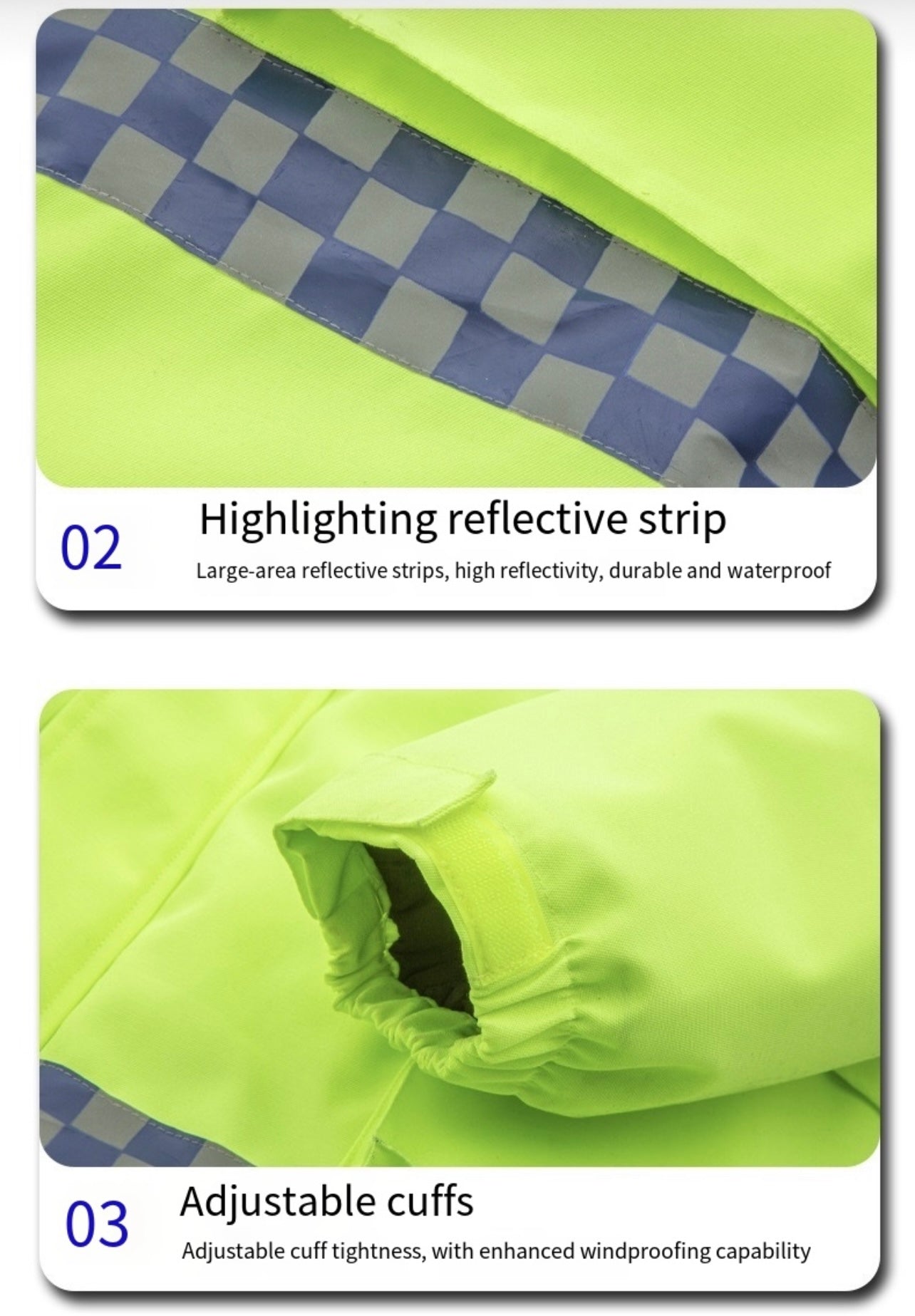 LITEGUEST USB Heated Reflective Waterproof Work Jacket For Winter - WILKYs