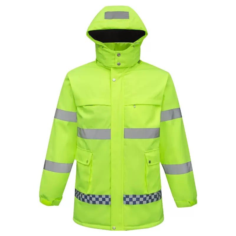 LITEGUEST USB Heated Reflective Waterproof Work Jacket For Winter - WILKYs