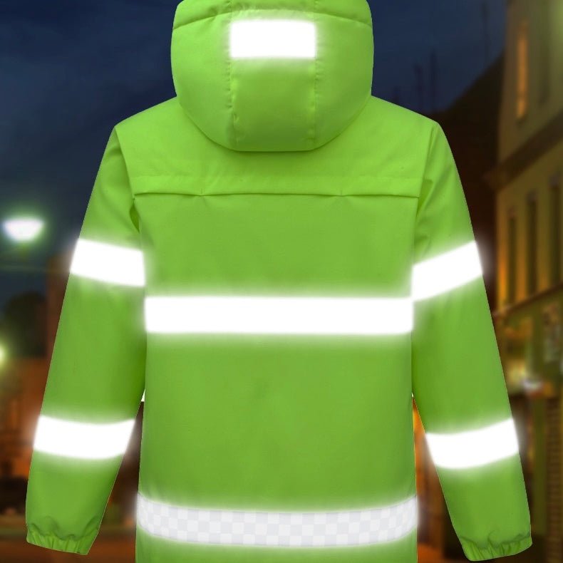 LITEGUEST USB Heated Reflective Waterproof Work Jacket For Winter - WILKYs