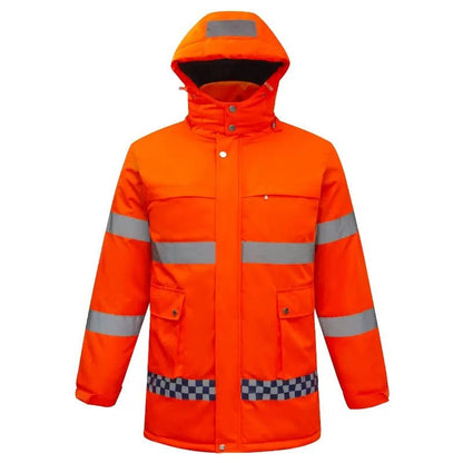 LITEGUEST USB Heated Reflective Waterproof Work Jacket For Winter - WILKYs