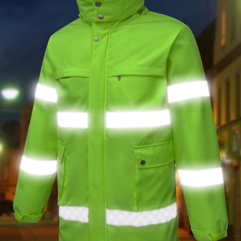 LITEGUEST USB Heated Reflective Waterproof Work Jacket For Winter - WILKYs