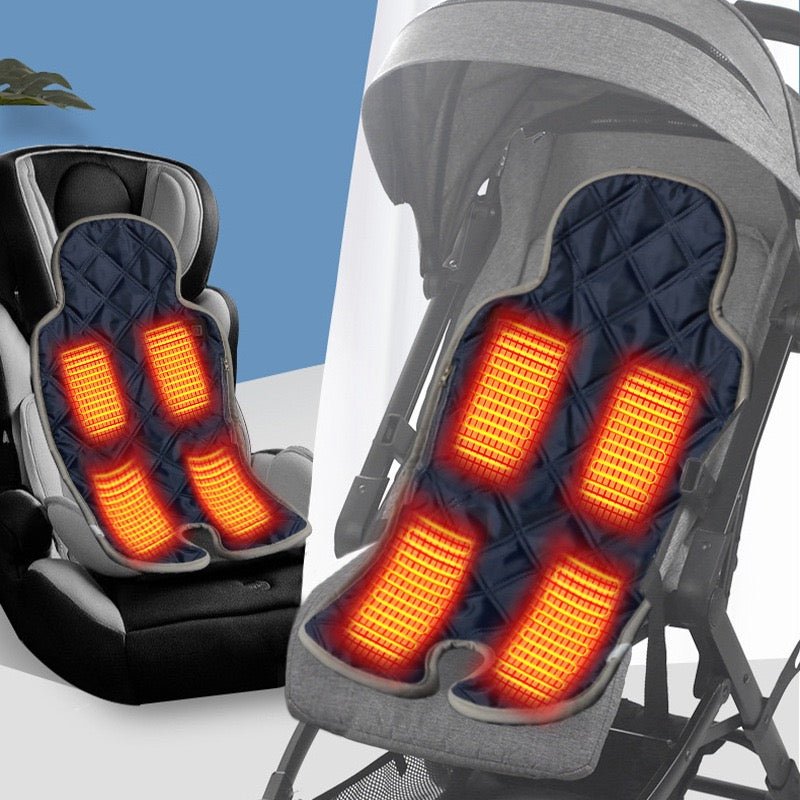 LITEGUEST USB Heated Stroller Seat Pad – Winter Baby Seat Warmer - WILKYs