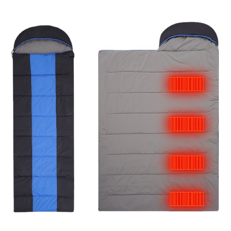 LITEGUEST Winter Heated Single Sleeping Bag – USB Warmth for Camping - WILKYs