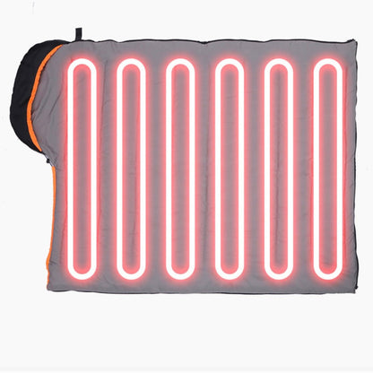 LITEGUEST Winter Heated Single Sleeping Bag – USB Warmth for Camping - WILKYs