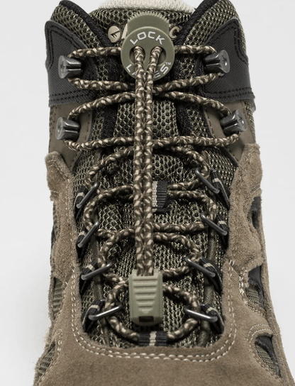 Lock Laces Original No - Tie Shoelaces - LOTS OF COLOR, Boot Laces, Flat Laces, & Pickleball Laces - WILKYs