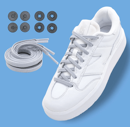 Lock Laces Original No - Tie Shoelaces - LOTS OF COLOR, Boot Laces, Flat Laces, & Pickleball Laces - WILKYs