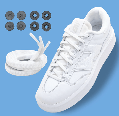 Lock Laces Original No - Tie Shoelaces - LOTS OF COLOR, Boot Laces, Flat Laces, & Pickleball Laces - WILKYs