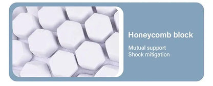 Loogdeel 1PCS Football Shin Guard Socks Sleeves with Foam,Calf Compression Sleeve Honeycomb Pads,Sports Legging&Soccer Equipment - WILKYs