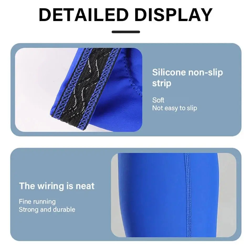 Loogdeel 1PCS Football Shin Guard Socks Sleeves with Foam,Calf Compression Sleeve Honeycomb Pads,Sports Legging&Soccer Equipment - WILKYs