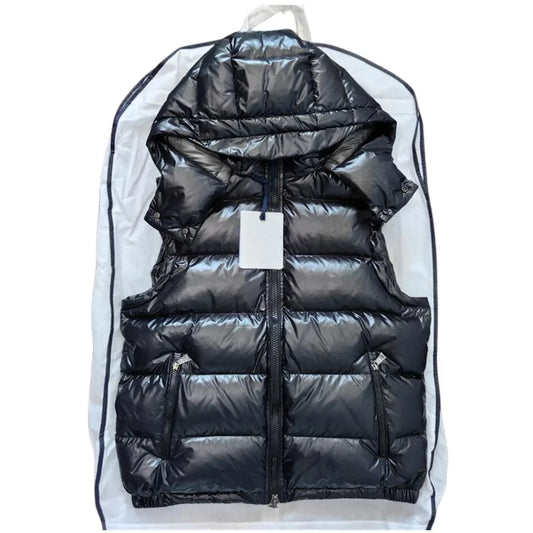 Men's Down Vest with Removable Handles