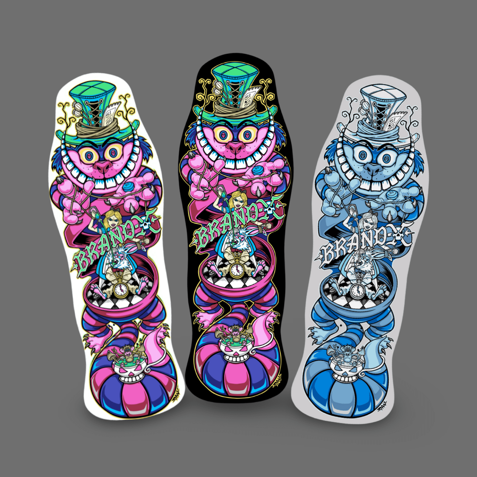 Master Manipulator 10"x30.25" Limited Edition Deck HAND PAINTED (PRE - ORDER, DECEMBER) - WILKYs