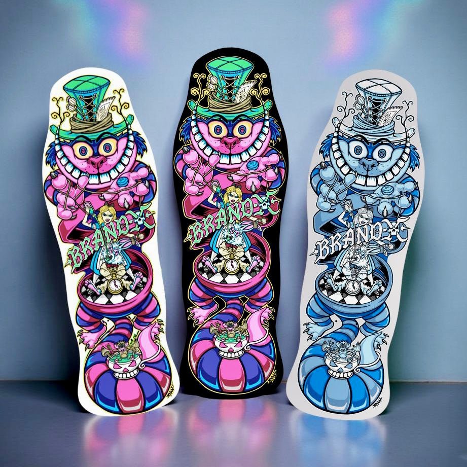 Master Manipulator 10"x30.25" Limited Edition Deck HAND PAINTED (PRE - ORDER, DECEMBER) - WILKYs