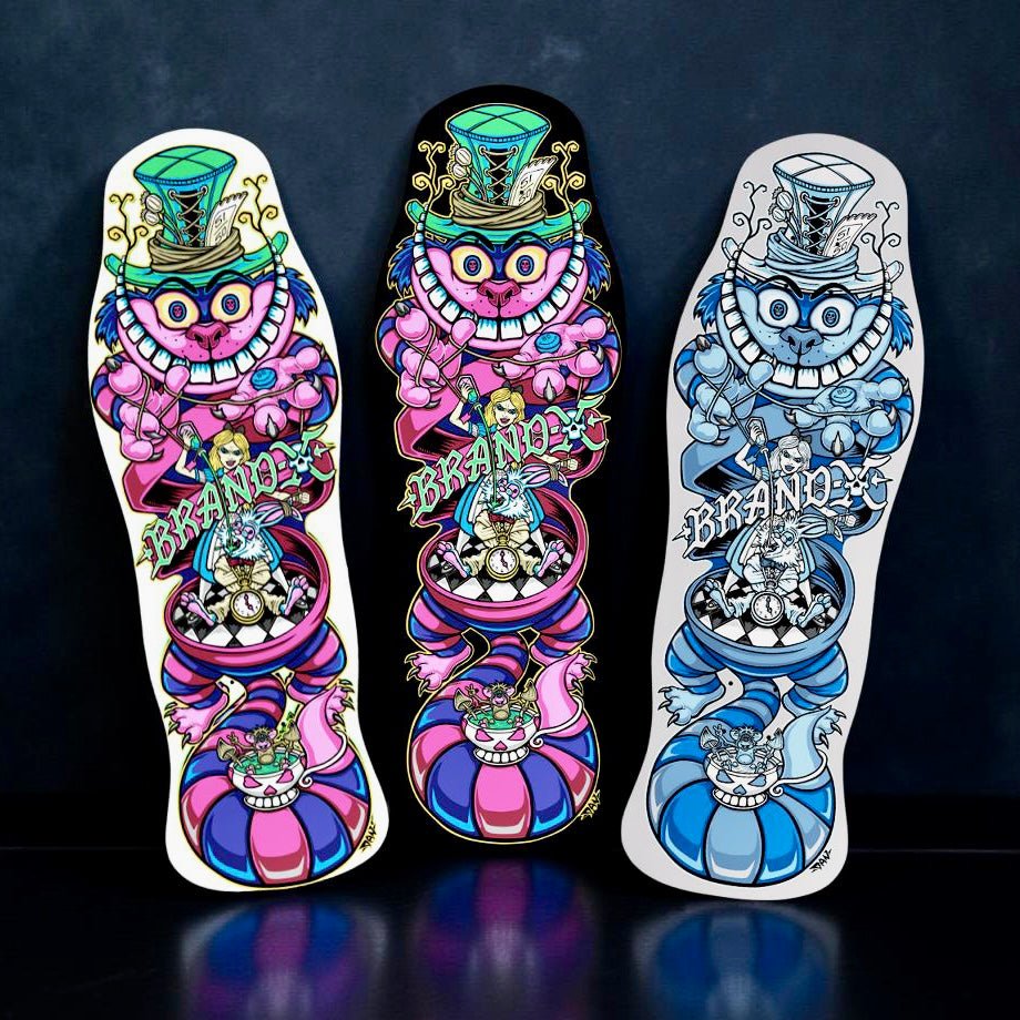 Master Manipulator 10"x30.25" Limited Edition Deck HAND PAINTED (PRE - ORDER, DECEMBER) - WILKYs