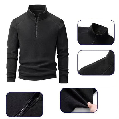 Men's Outdoor Thicken Warm Fleece Jacket - Hiking Sweatshirt - WILKYs