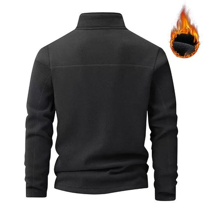 Men's Outdoor Thicken Warm Fleece Jacket - Hiking Sweatshirt - WILKYs