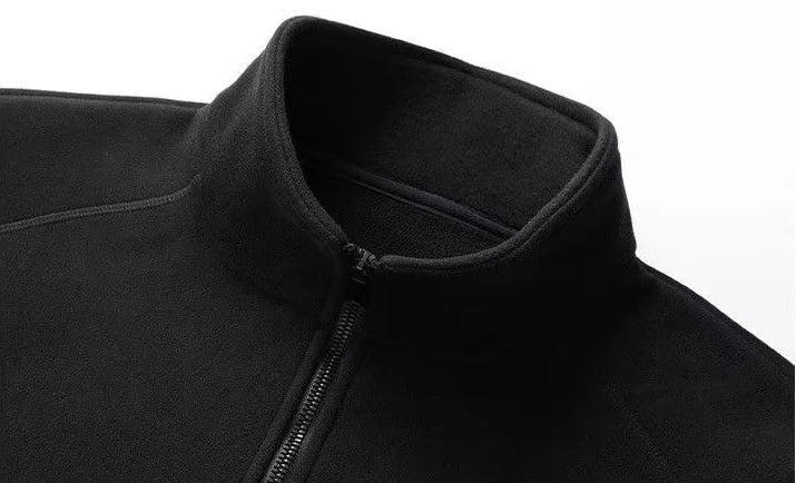 Men's Outdoor Thicken Warm Fleece Jacket - Hiking Sweatshirt - WILKYs