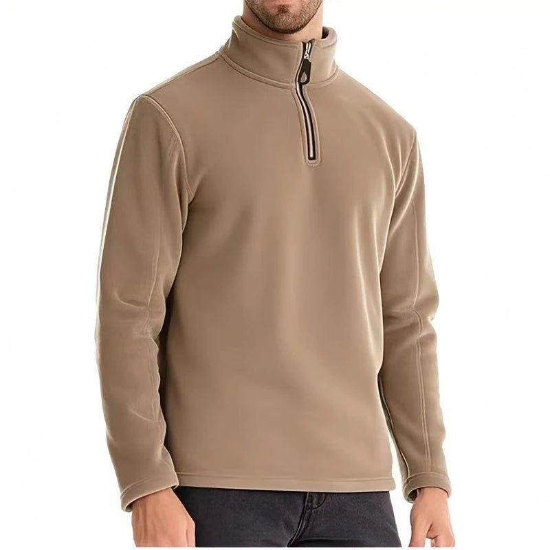 Men's Outdoor Thicken Warm Fleece Jacket - Hiking Sweatshirt - WILKYs