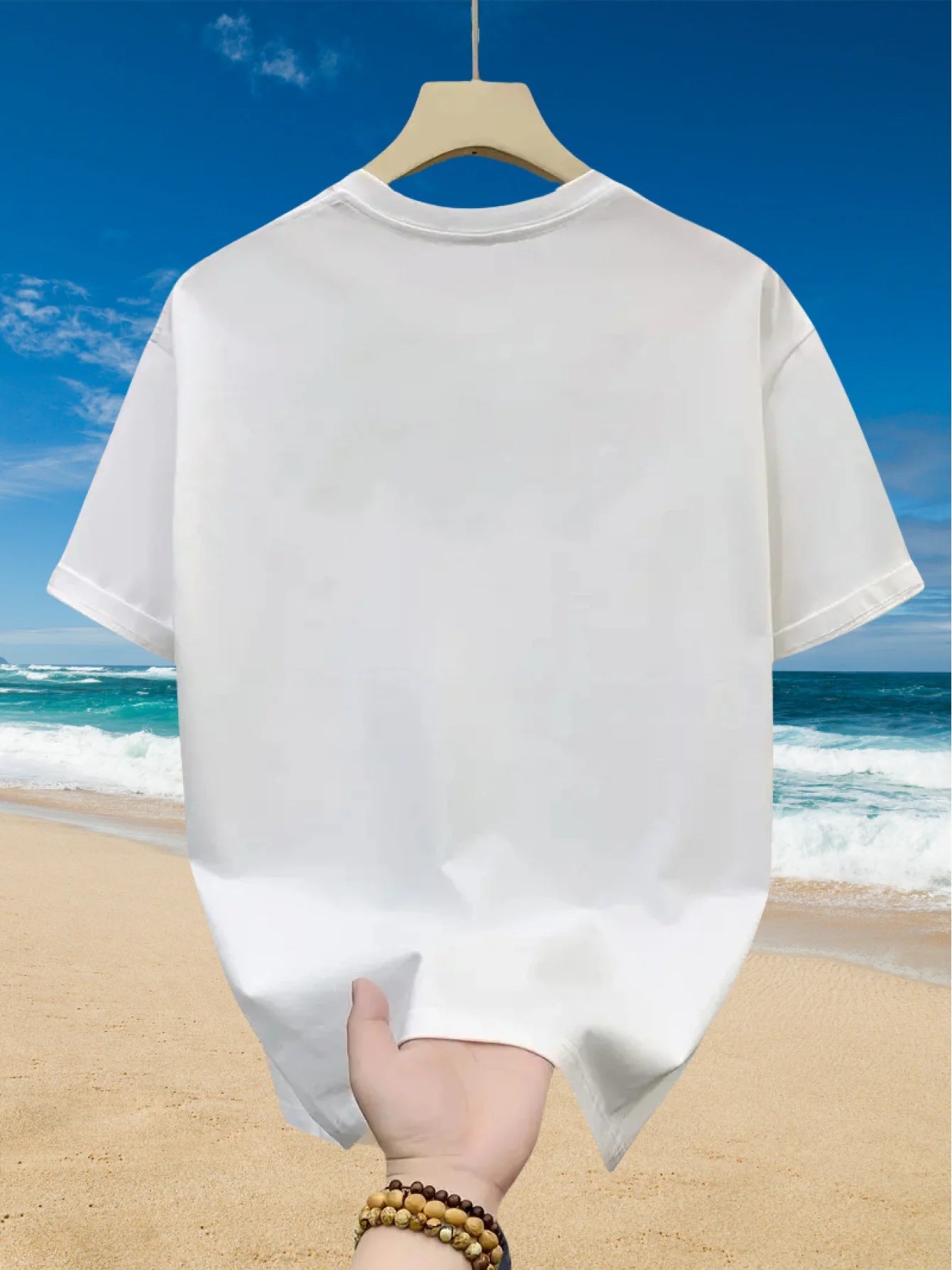 Men'S 100% Cotton T-Shirt with Diamond Pattern - Casual, Comfortable, and Versatile Short Sleeve Top for All Seasons - WILKYs