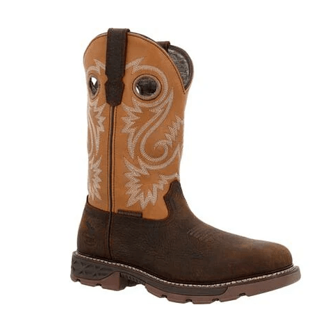 Men's Georgia Boot Carbo - Tec FLX 11" Waterproof Pull On Work Boot - WILKYs