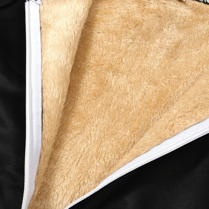 Men's Hoodie Full Zip Hoodie Fleece Jacket Plain Sports & Outdoor Daily Holiday Vintage Streetwear Casual Winter - WILKYs