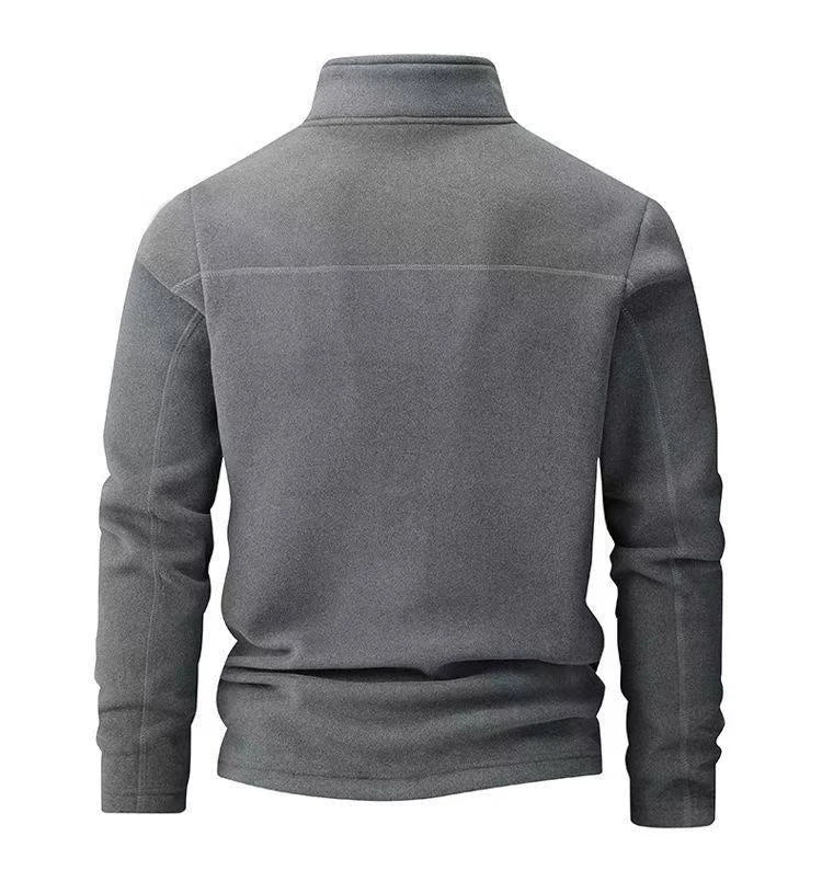 Men's Outdoor Thicken Warm Fleece Jacket - Hiking Sweatshirt - WILKYs