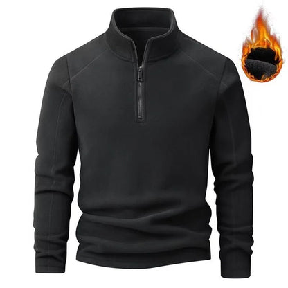Men's Outdoor Thicken Warm Fleece Jacket - Hiking Sweatshirt - WILKYs