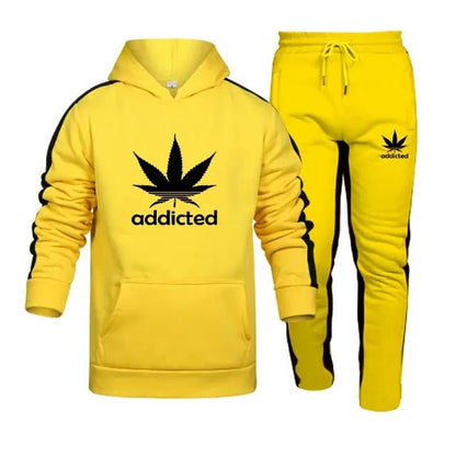 Men's Sweat - Shirt Set Hoodies And Sweatpants - WILKYs