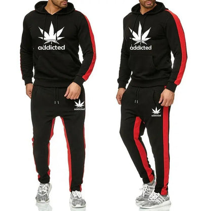 Men's Sweat - Shirt Set Hoodies And Sweatpants - WILKYs