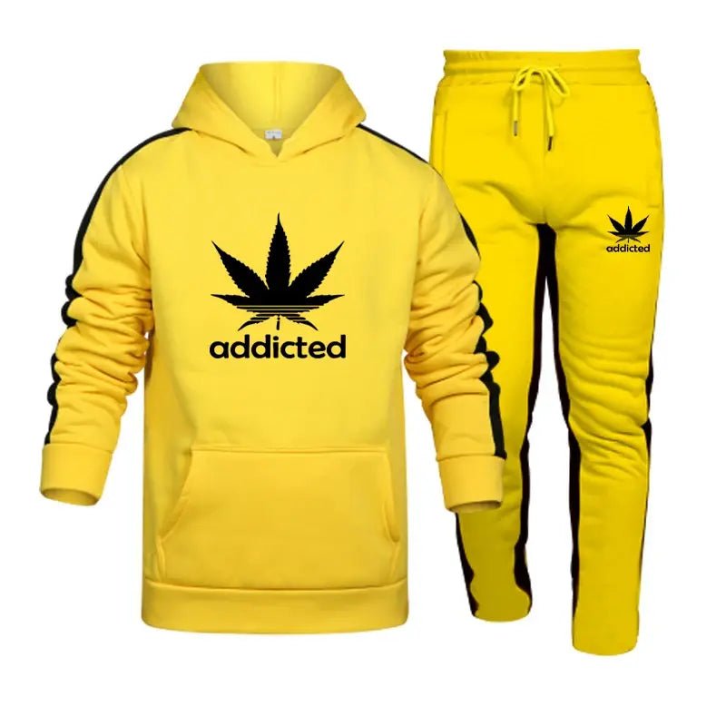 Men's Sweat - Shirt Set Hoodies And Sweatpants - WILKYs