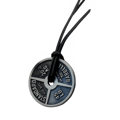 Men's Weightlifting Pendant Necklace - Gym Jewelry - WILKYs