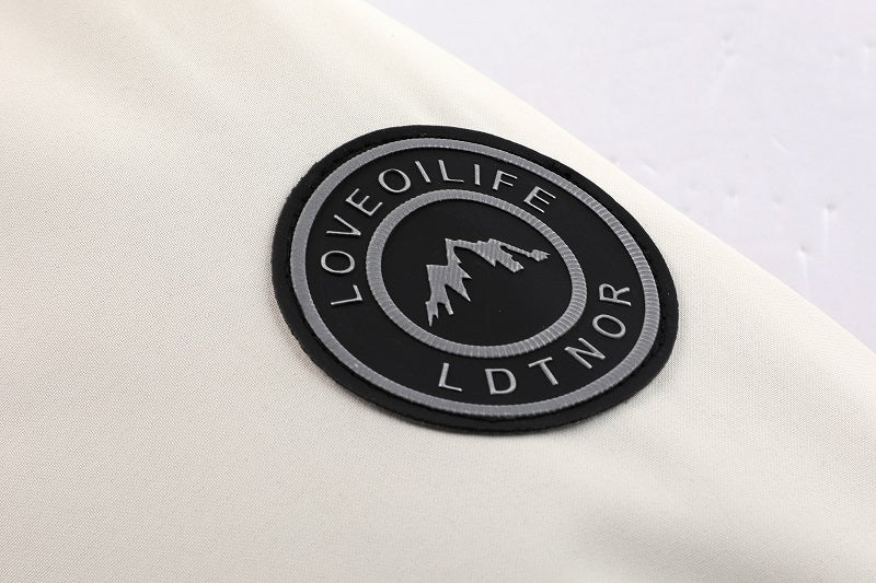 Men'S Winter Windbreaker Jacket with Warm Hood - Maroon Zip - Up Outdoor Coat, Stand Collar, Multiple Pockets, Casual Sporty Design for Cold Weather, Winter Jacket - WILKYs