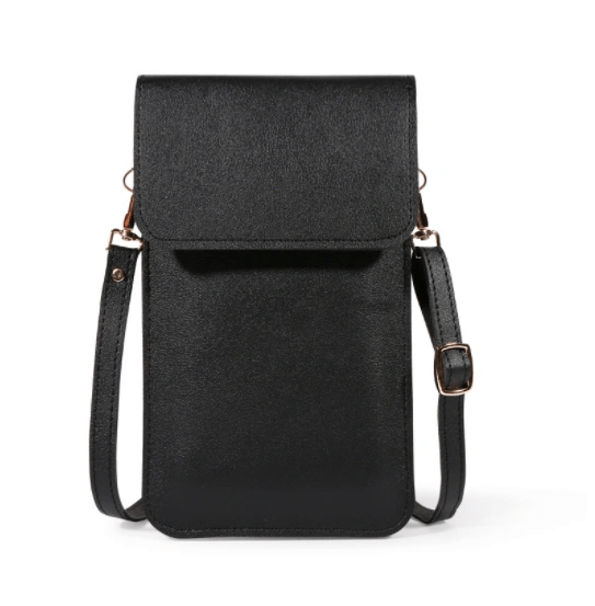 Mini Shoulder Crossbody Bags For Women Casual Solid Color Mobile Phone Bag Long Wallet - WILKYs