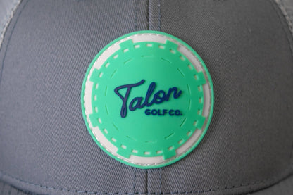 Mint Poker Chip Trucker Hat – Soft Cotton, Adjustable Snapback - WILKYs