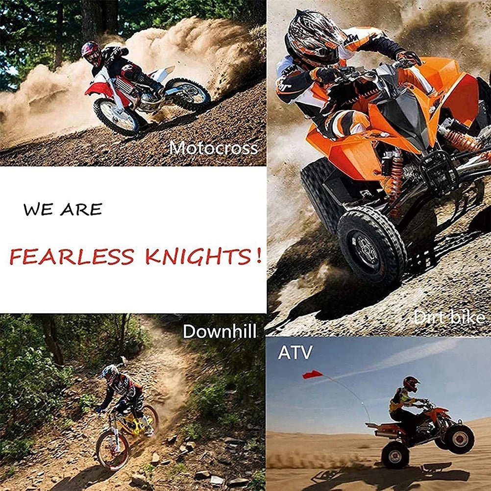 Motorcycle Full Face Helmet Resistant Odorless Motocross Helmet Washable Lining Aerodynamic Design for Motorbike Race - WILKYs