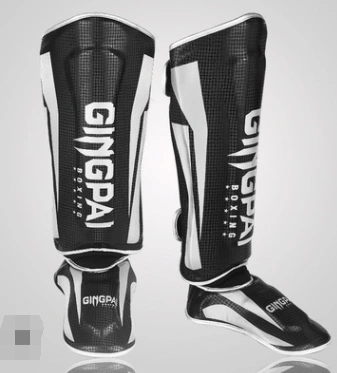 Muay Thai Leggings Sanda Fighting Shin Guards Boxing Thicken Fighting Gear Ankle Taekwondo Leg Guards - WILKYs